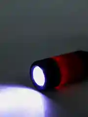 Красный светодиодный мини-фонарь, водонепроницаемый, usb зарядка