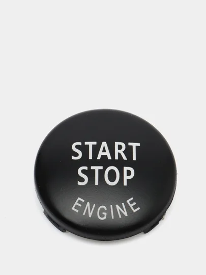 Черный накладка кнопки start stop BMW / кнопка старт стоп бмв / Кнопка запуска bmw E60 E70 E71