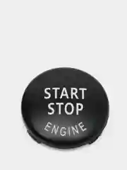 Черный накладка кнопки start stop BMW / кнопка старт стоп бмв / Кнопка запуска bmw E60 E70 E71