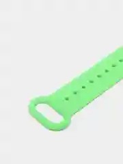 Зеленый силиконовый ремешок Xiaomi Mi Band 3, Mi Band 4