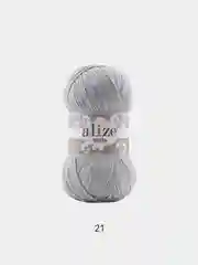 Серебряный пряжа Alize Bella 100% Хлопок 100 г 360 м