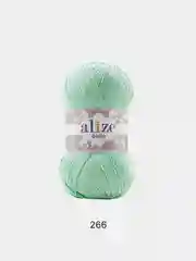 Мятный пряжа Alize Bella 100% Хлопок 100 г 360 м