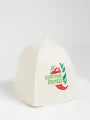 Бирюзовый шапка для бани и сауны, классическая