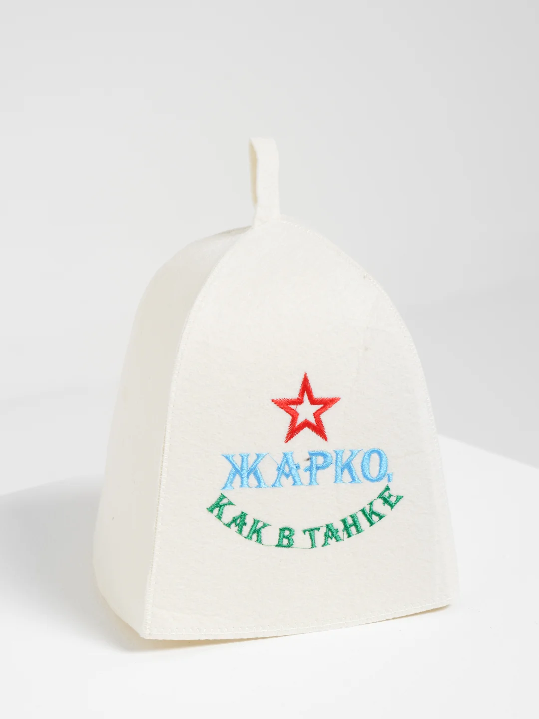 Коралловый шапка для бани и сауны, классическая