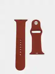 Коралловый силиконовый ремешок для смарт часов Apple Watch на 42 / 44