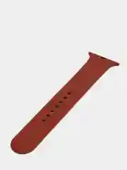 Коралловый силиконовый ремешок для смарт часов Apple Watch на 42 / 44