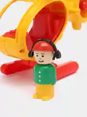 Желтый вертолет детский