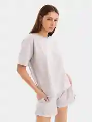 Серый спортивный костюм женский