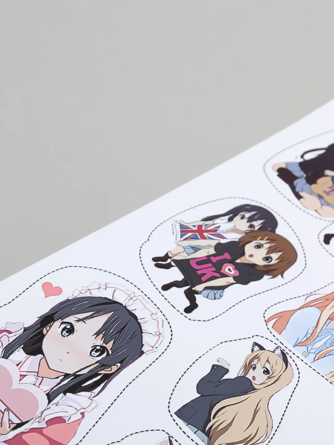 Наклейки-стикеры по аниме "Кэйон! / K-On!"