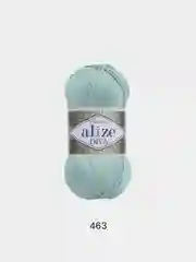 Мятный пряжа Alize Diva 100% Микрофибра 100г 350м