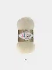 Прозрачный пряжа Alize Diva 100% Микрофибра 100г 350м
