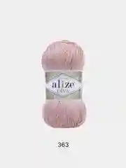 Конфетный пряжа Alize Diva 100% Микрофибра 100г 350м