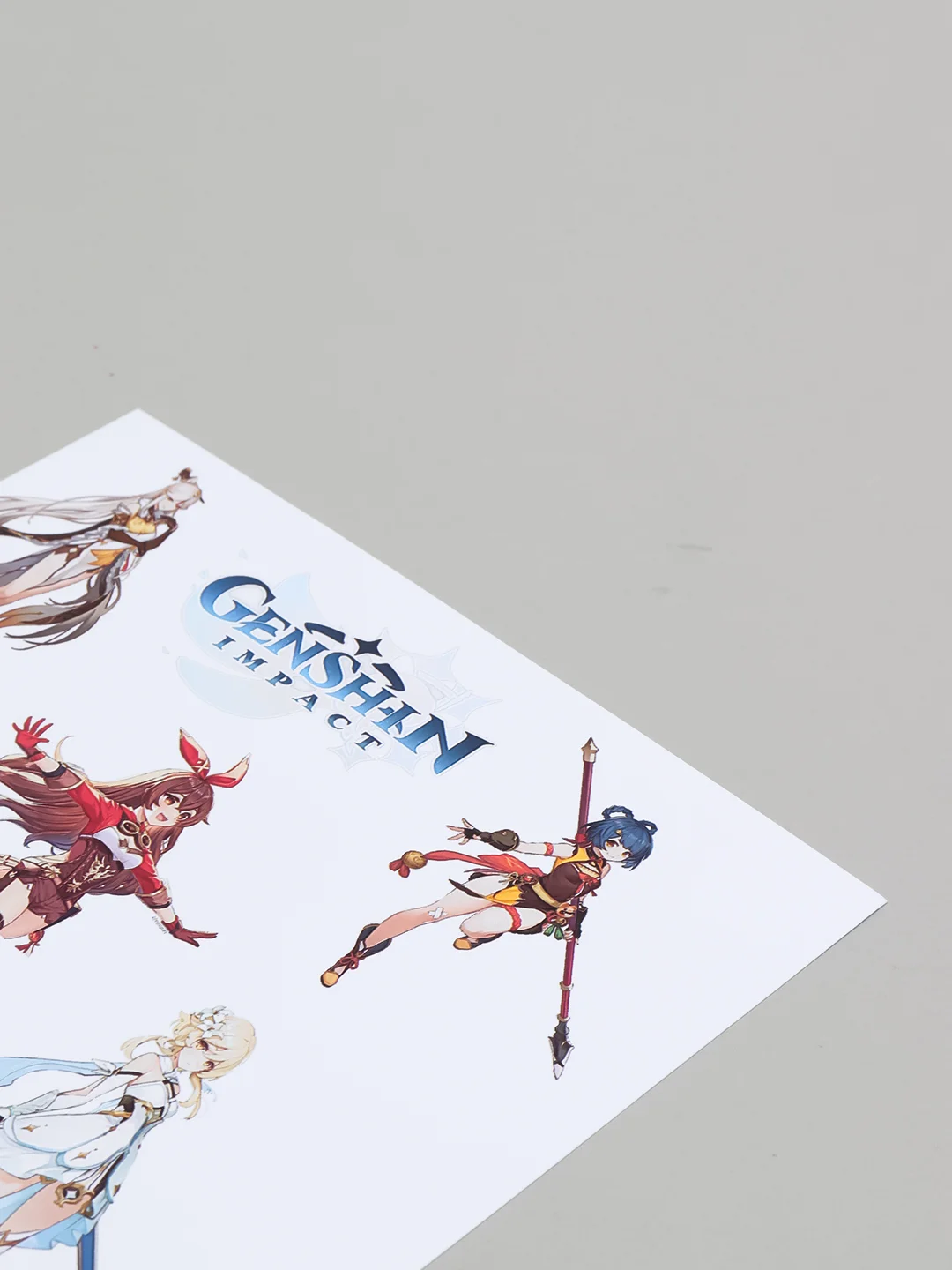 Наклейки-стикеры по игре "Genshin Impact"