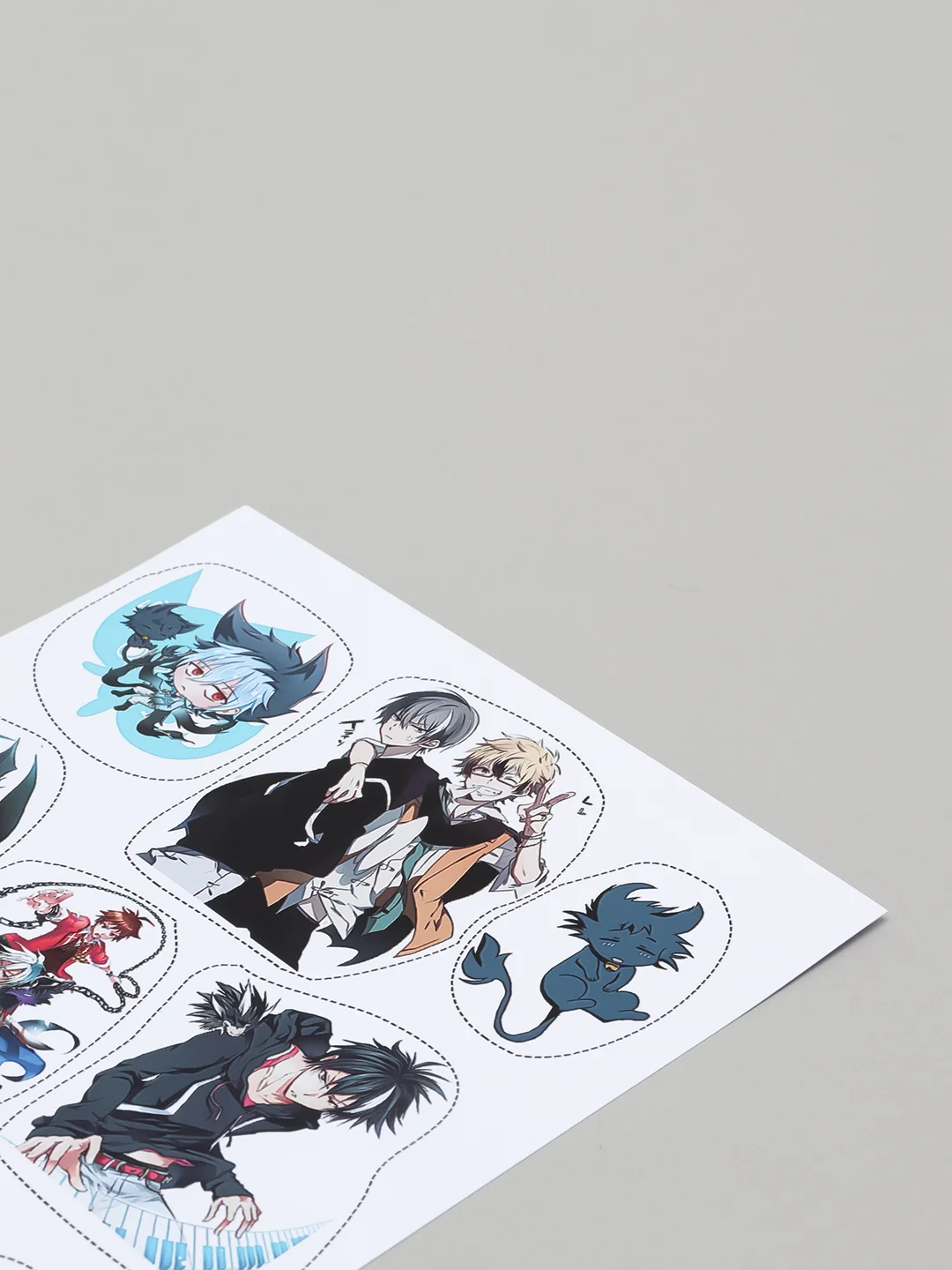 Наклейки-стикеры по аниме "Слуга Вампир / Servamp"