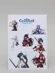 Наклейки-стикеры по игре "Genshin Impact"