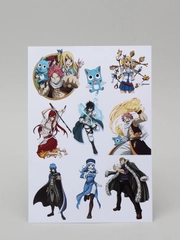 Наклейки-стикеры по аниме "Хвост феи / Fairy Tail"