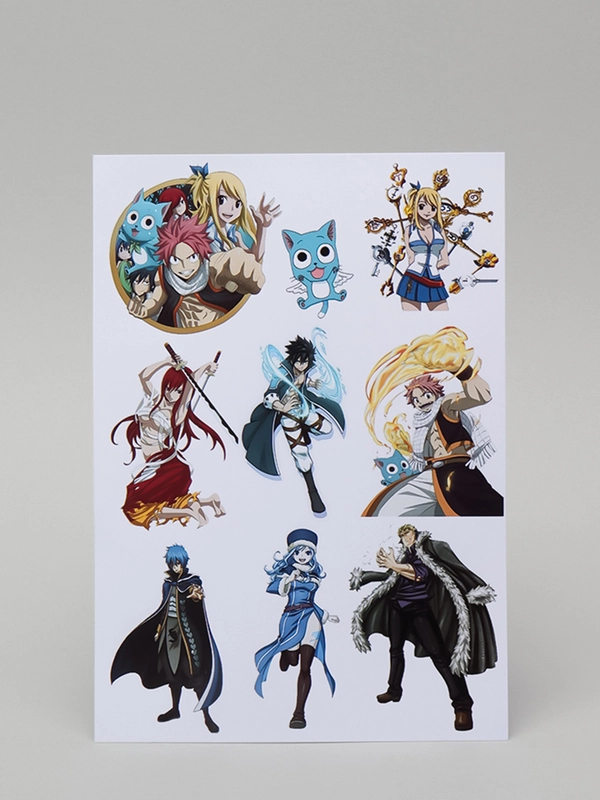 Наклейки-стикеры по аниме "Хвост феи / Fairy Tail"