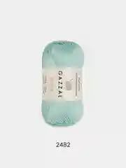 Мятный пряжа Gazzal Giza 100% Мерсеризованный хлопок 50г 125м