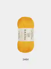 Светло-оранжевый пряжа Gazzal Giza 100% Мерсеризованный хлопок 50г 125м
