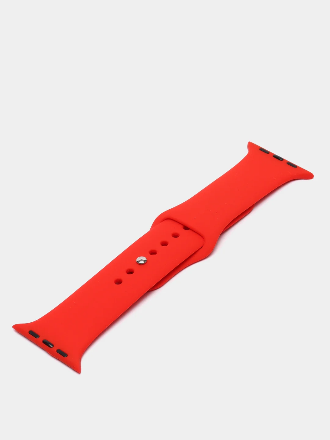 Серый меланж силиконовый ремешок для Apple Watch 38, 42, 40, 44