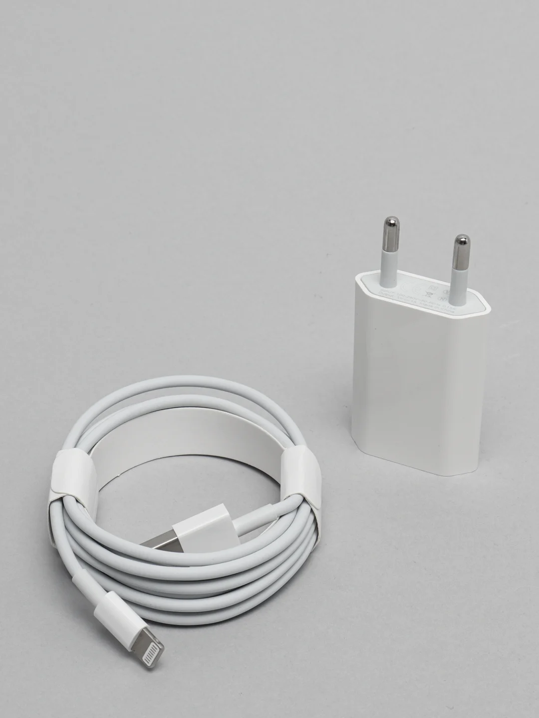 Зарядное Устройство 5w 1A для iPhone + Кабель Lightning 1, 2 м, быстрая зарядка для Apple