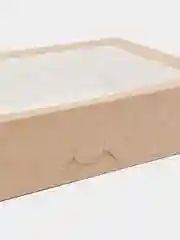 Коробка подарочная, для подарка, с окном и без, самосборная, крафтовая, разных размеров