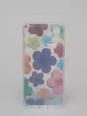 Темно-синий чехол Apple iPhone 12, 12 Pro, 12 Mini прозрачный с рисунком и блестками