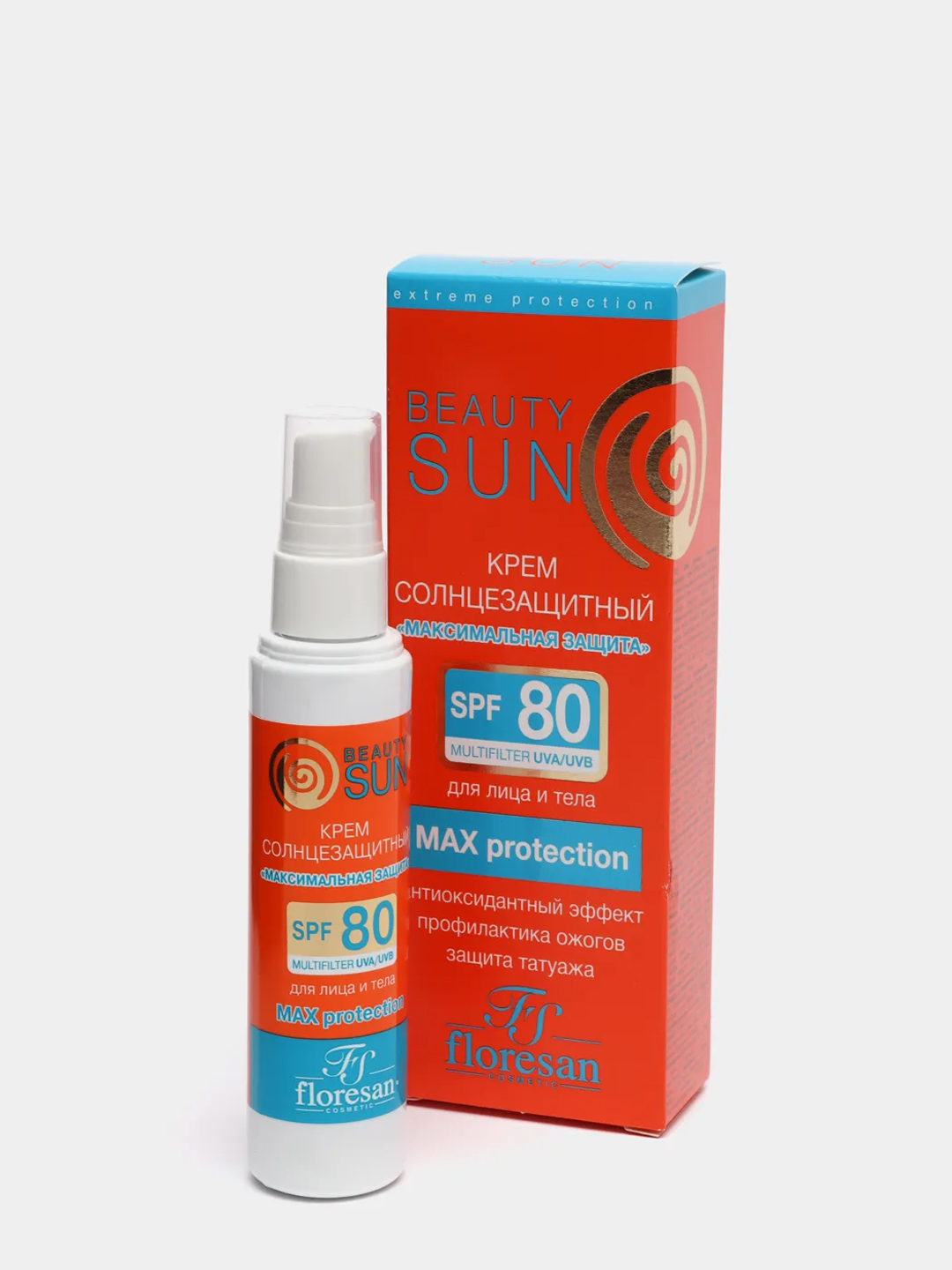 Floresan Beauty Sun солнцезащитный крем SPF 100 75 мл. Крем Beauty Sun SPF 80. Крем солнцезащитный Sun SPF 80.