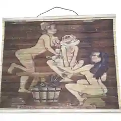 Картина для бани из бамбука, 50*40см