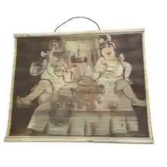 Картина для бани из бамбука, 50*40см
