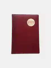 Пурпурный блокнот-ежедневник датированный, формат А5, 352 страницы