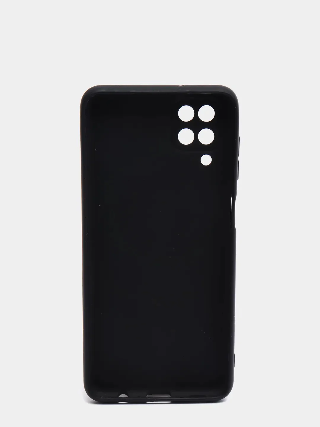 Хром чехол Samsung Galaxy A12, M12, Самсунг Галакси А12, М12 черный, силиконовый