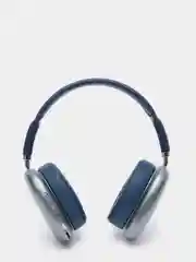Синий bluetooth-наушники полноразмерные P9