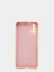 Розовый чехол для REDMI 9T, с защитой камеры и бархатом внутри