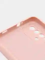 Розовый чехол для REDMI 9T, с защитой камеры и бархатом внутри