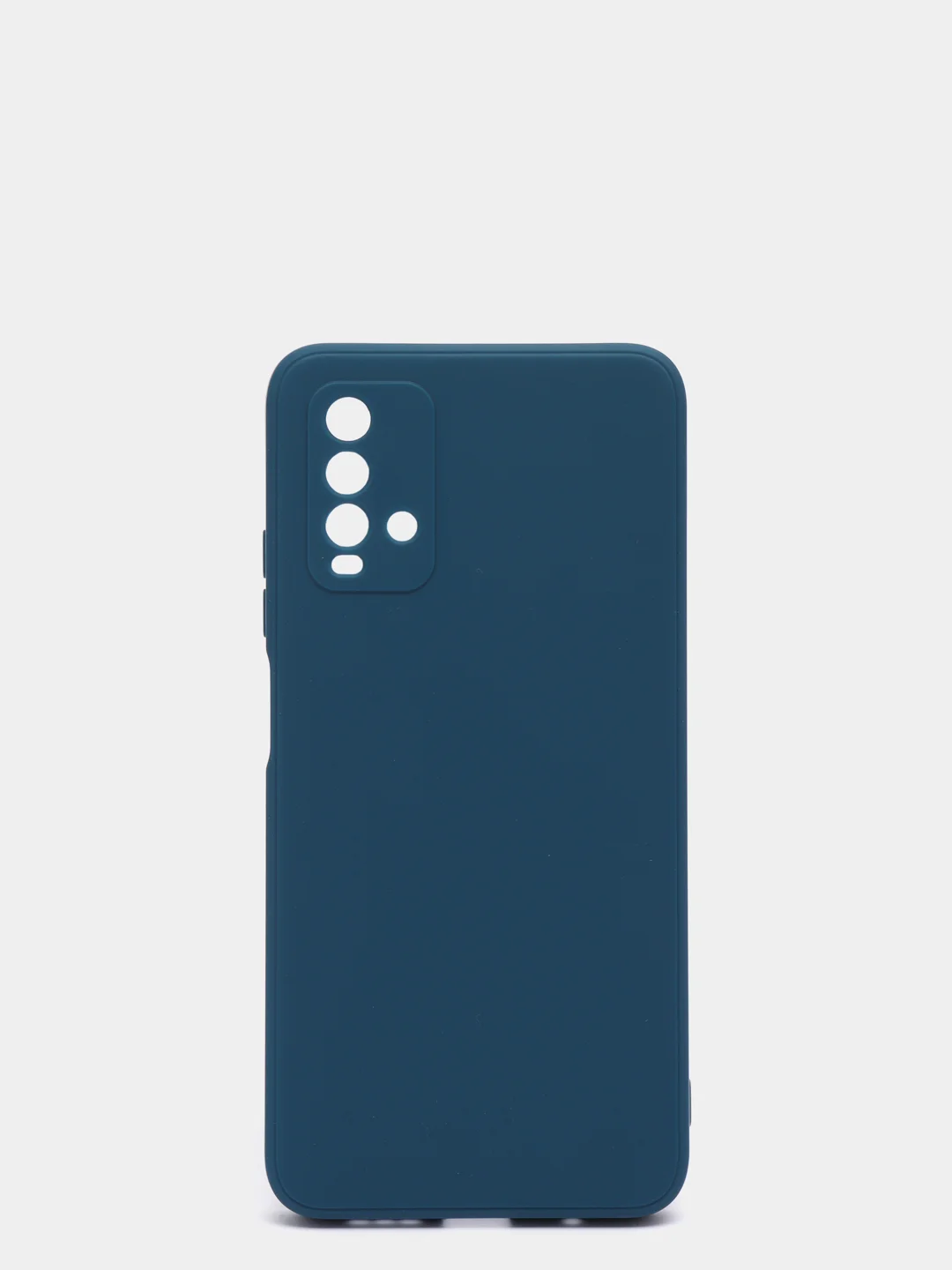 Синий чехол для REDMI 9T, с защитой камеры и бархатом внутри