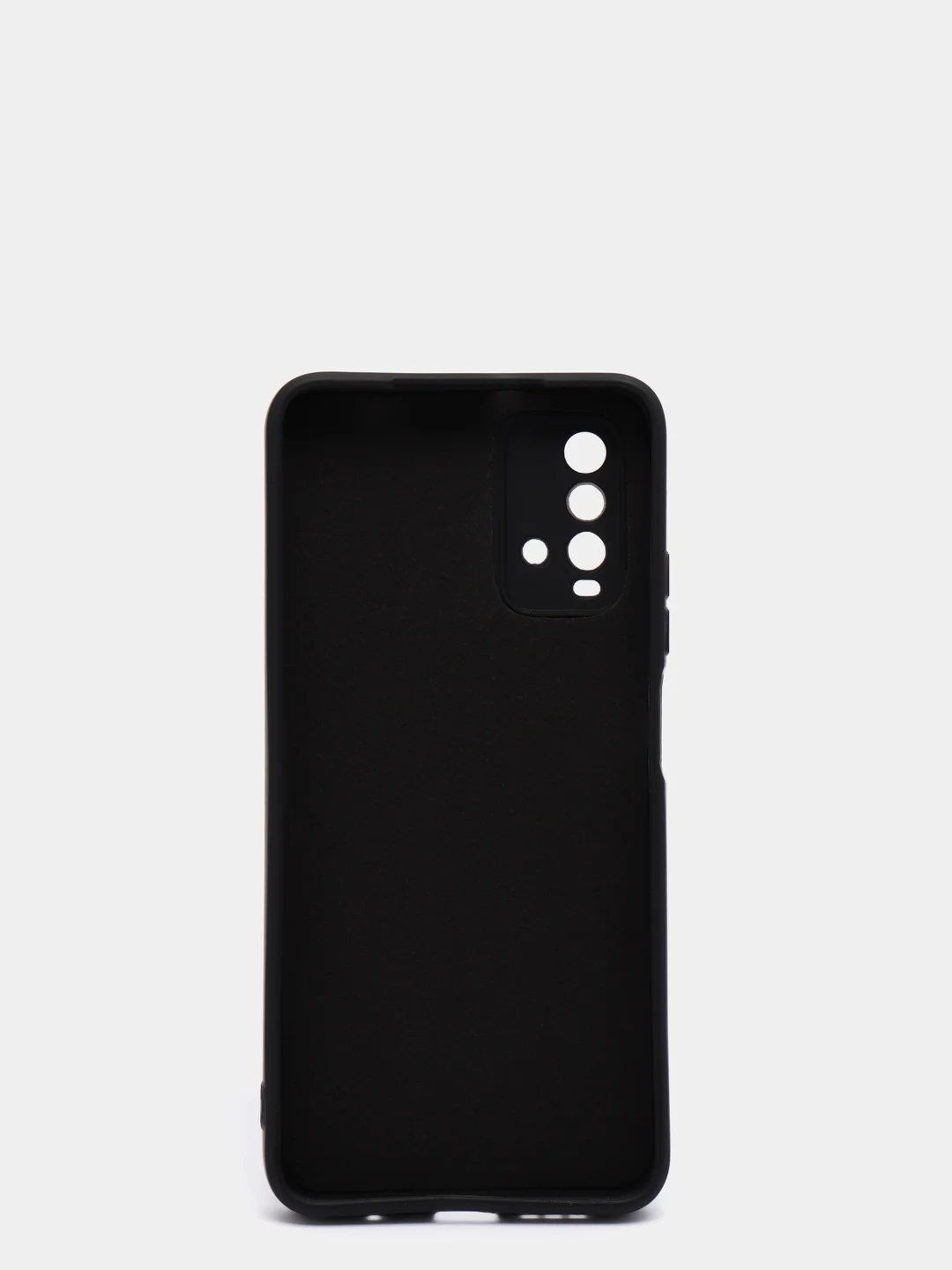 Черный чехол для REDMI 9T, с защитой камеры и бархатом внутри