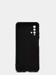 Черный чехол для REDMI 9T, с защитой камеры и бархатом внутри