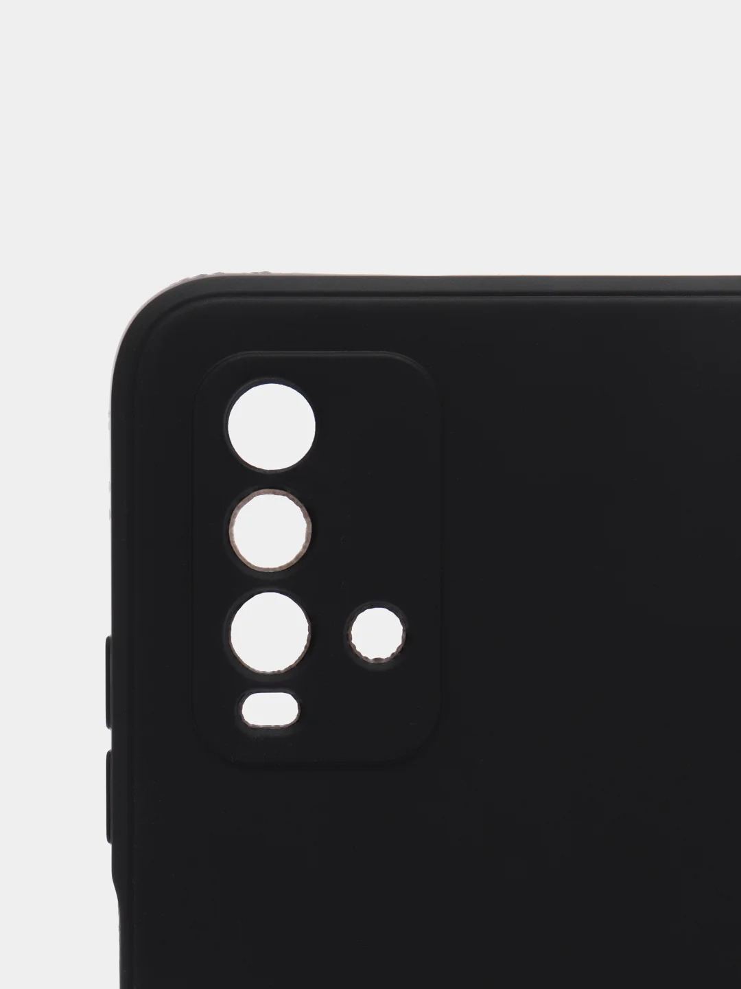 Черный чехол для REDMI 9T, с защитой камеры и бархатом внутри