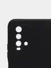 Черный чехол для REDMI 9T, с защитой камеры и бархатом внутри