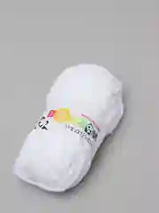 Белый пряжа Bonbon плюшевая, полиэстер, 100 г, 120 м