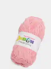 Пудровый пряжа Bonbon плюшевая, полиэстер, 100 г, 120 м