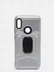 Серебряный чехол с магнитным держателем и подставкой 2 в 1 для  Honor 8A / HUAWEI Y6 2019, Y6 PRIME