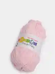 Розовый пряжа Bonbon плюшевая, полиэстер, 100 г, 120 м