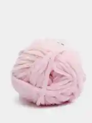 Розовый пряжа Bonbon плюшевая, полиэстер, 100 г, 120 м