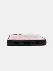Розовый накладка на Samsung Galaxy A03, с рисунком, с защитой камеры