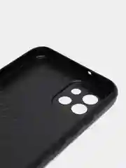 Розовый накладка на Samsung Galaxy A03, с рисунком, с защитой камеры