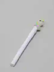 Серебряный гелевая светящаяся ручка