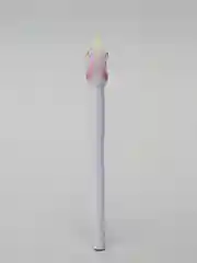 Серебряный гелевая светящаяся ручка
