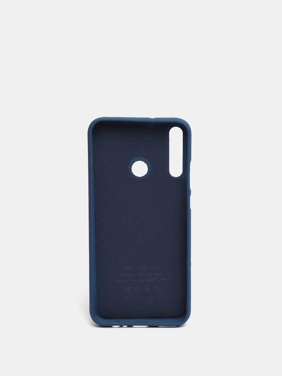 Темно-синий силиконовый чехол Huawei P40 Lite E / Honor 9C, однотонный